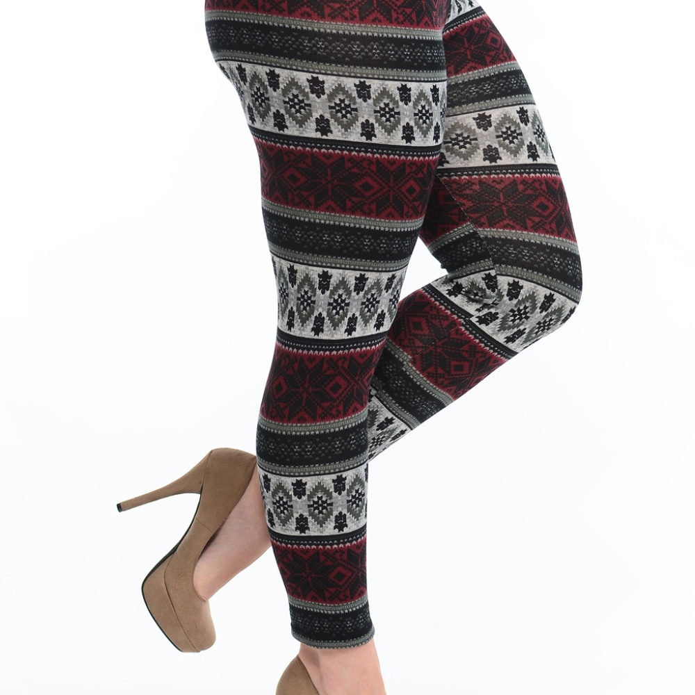 CHRISTMAS LEGGINGS-PLUS - Picture 2 of 5